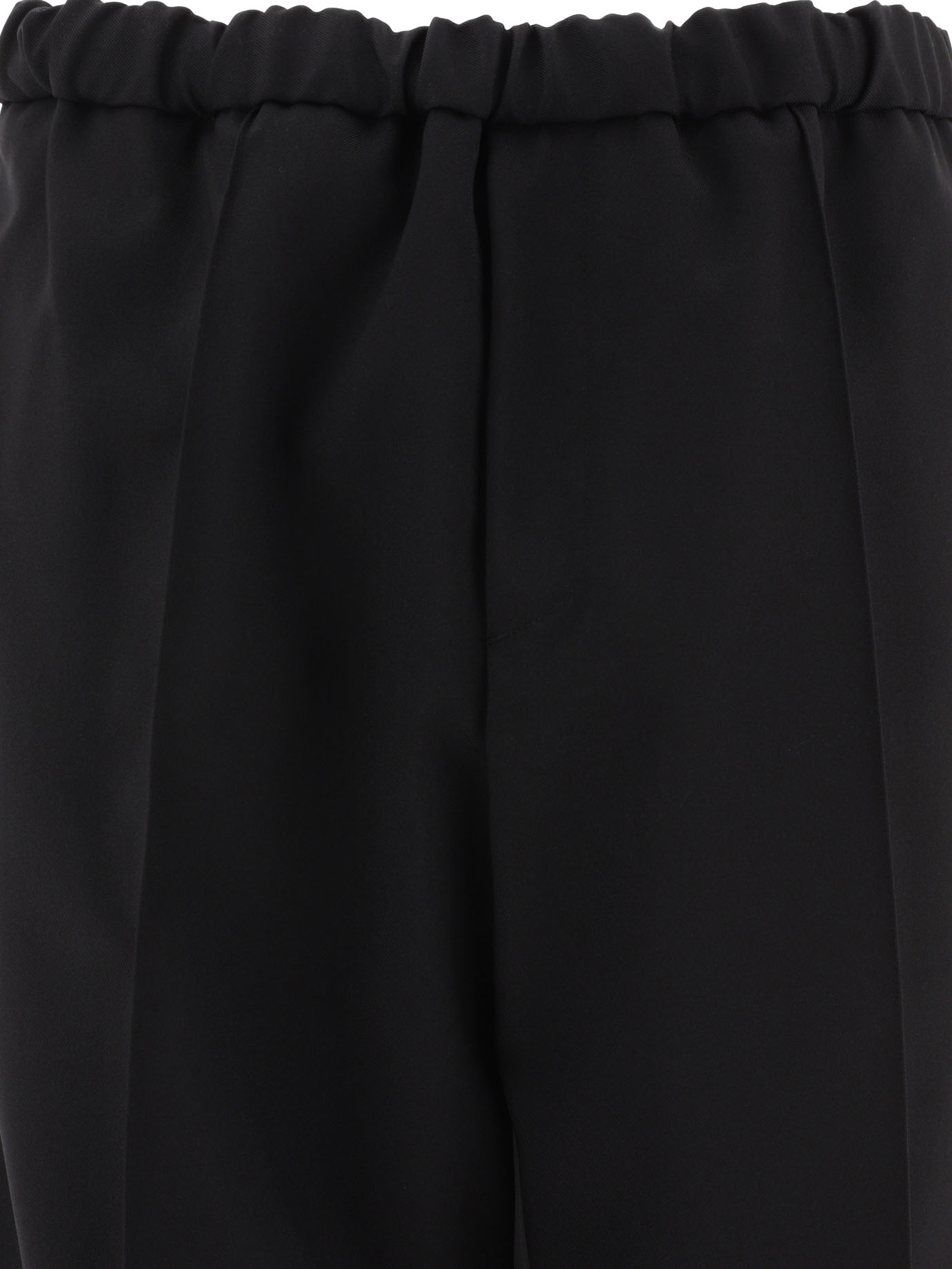 JIL SANDER Black   Tapered trousers